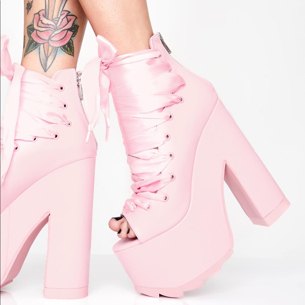 💗💗 PINK BALLET BAE PLATFORMS 💗💗